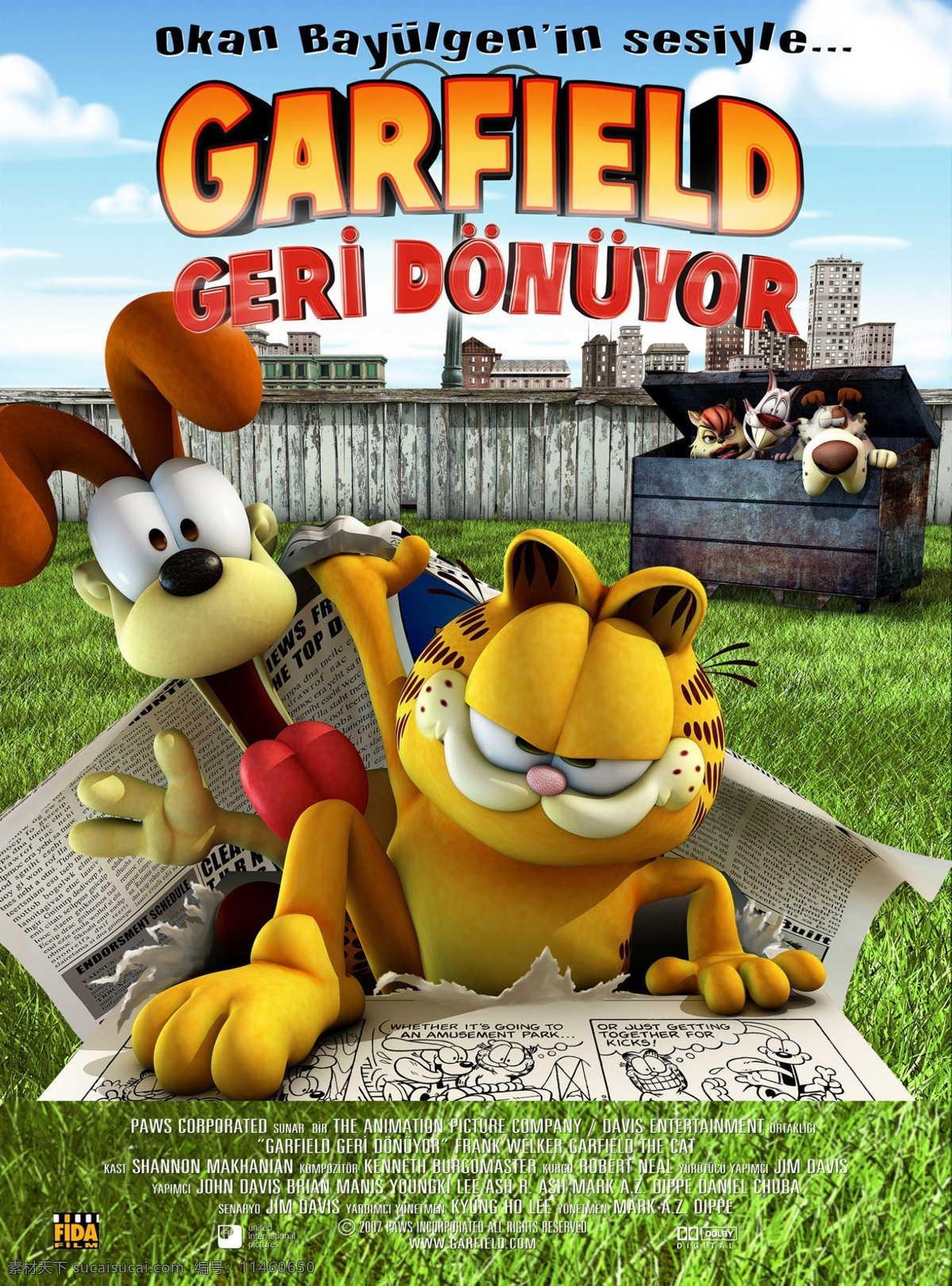 加菲猫 现实 世界 历险记 卡通 搞笑 喜剧 3d 可爱 电影高清图片 影视娱乐 文化艺术