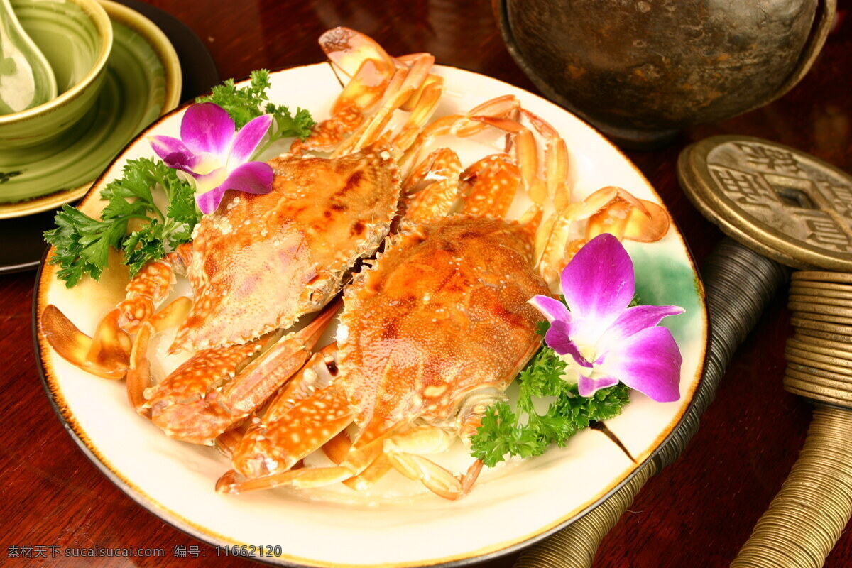 芙蓉 红花 蟹 芙蓉红花蟹 螃蟹 海鲜 美味 菜肴 中华美食 餐饮美食 食物