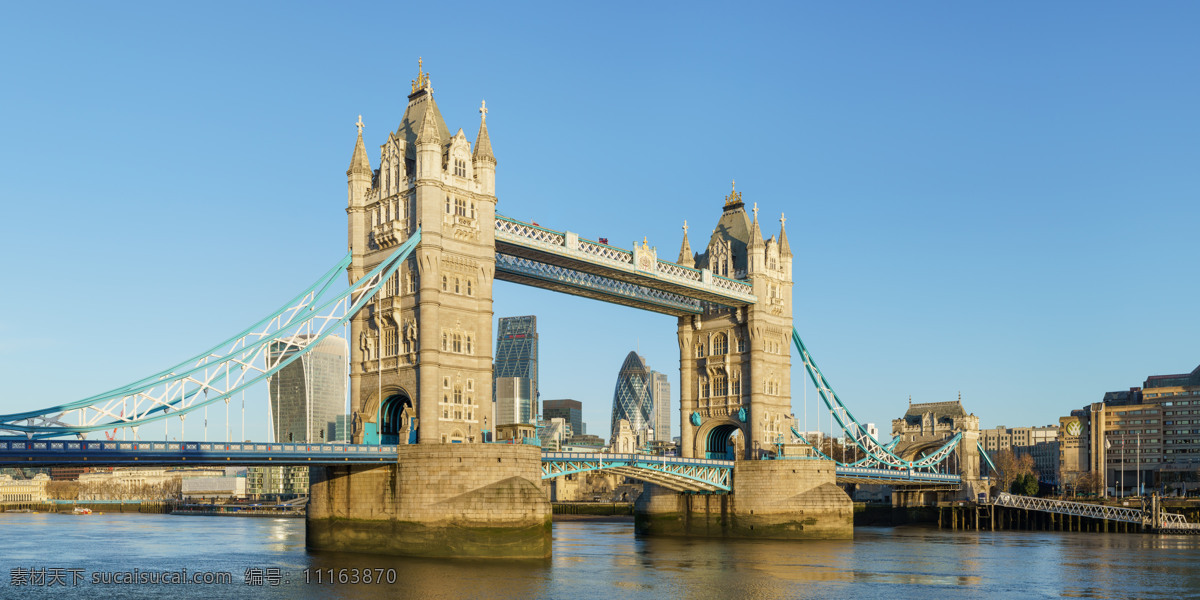 伦敦塔桥全景 伦敦 塔桥 英国 旅游 城市 建筑 外国 人文 欧洲城市 旅游摄影 人文景观