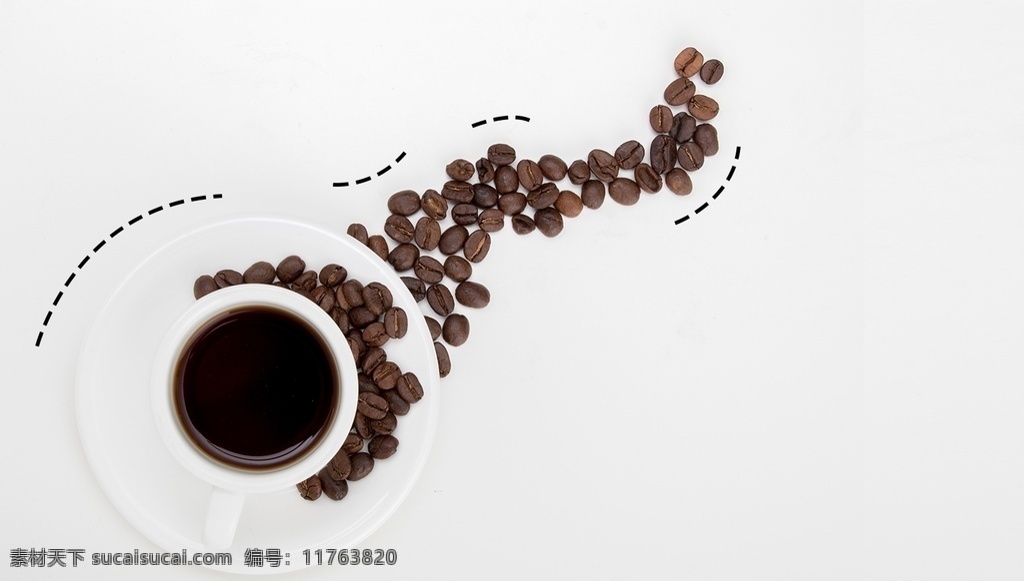 咖啡 饮品 简约 背景 海报 素材图片