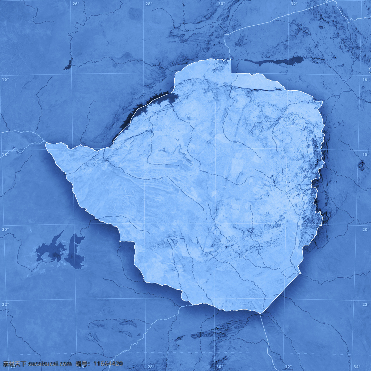 蓝色渲染地图 地图 蓝色地图 地图模板 经线 纬线 经度 纬度 办公学习 其他类别 生活百科