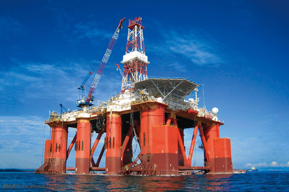 海上钻井台 油井 钻井 石油 天然气 开采 海洋资源 深海 采集 能源 开发 平台 海上作业 油田 资源 工业生产 现代科技