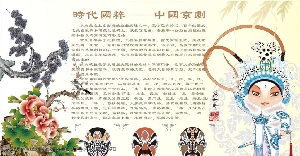 京剧脸谱原创 京剧 脸谱 国画 中国风 古典 国画树 京剧人物 中国元素 麟角 头冠 皇冠 旗袍 精粹 花旦 菊花 广告 矢量