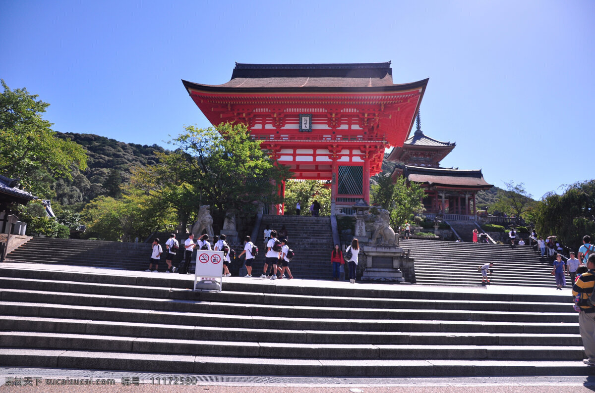 京都清水寺 京都 日本 寺庙 城市 旅游 国外旅游 旅游摄影