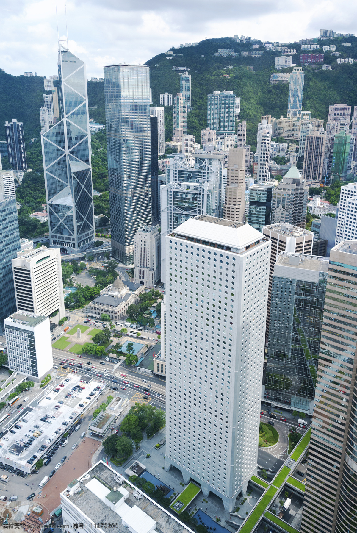 俯瞰 香港 风景 城市建筑 繁华都市 美丽城市风景 城市风光 城市美景 城市景色 环境家居