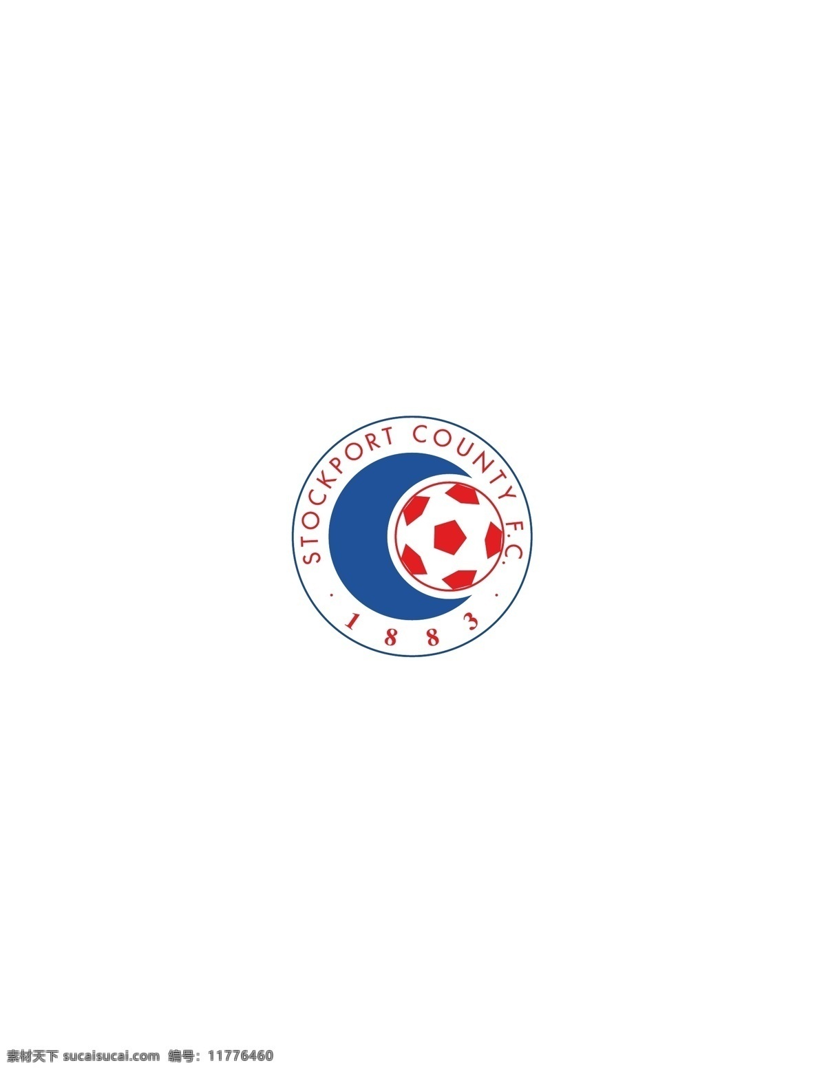 fc logo大全 logo 设计欣赏 商业矢量 矢量下载 stockport county 职业 足球队 标志 标志设计 欣赏 网页矢量 矢量图 其他矢量图