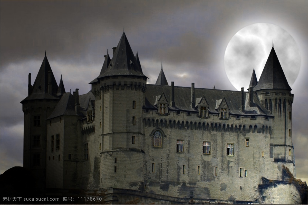 神秘古堡 城堡 古堡 堡垒 夜色 夜景 场景 神秘 月色 深邃 景深 秘密 特色古堡 魔法城堡 魔力 魔力古堡 魔力城堡 巫堡 房子 大房子 欧式房子 古宫殿 宫殿
