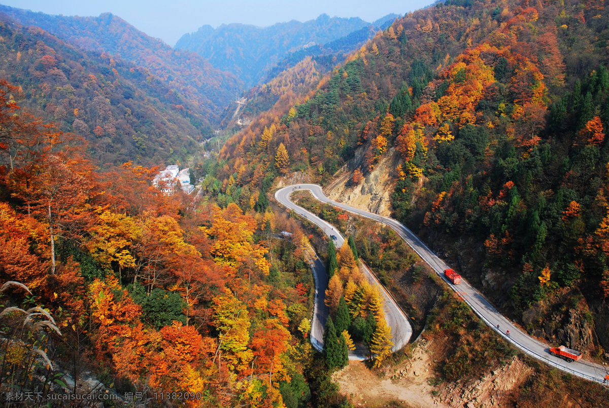 光雾山之秋 红叶 光雾山 秋天 米仓山 陈家山 红叶雨 彩林 满山红叶 光雾山红叶 国内旅游 旅游摄影