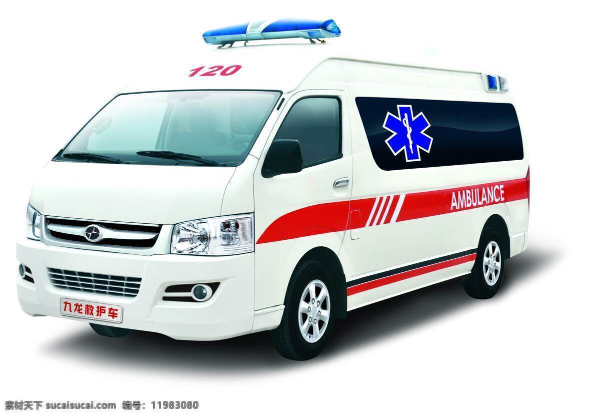 救护车 医院 面包车 专业车辆 交通工具 现代科技