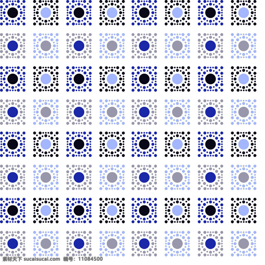 蓝色圆点底纹 底纹 整齐陈列 蓝色 白色