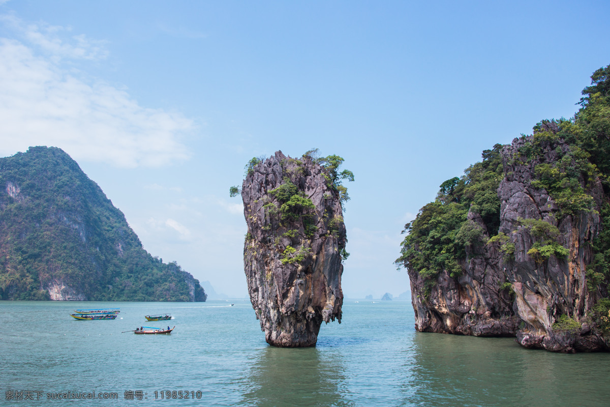 泰国甲米旅游 泰国 甲米 旅游 海岛 旅行 普吉岛 大白菜 自然景观 山水风景