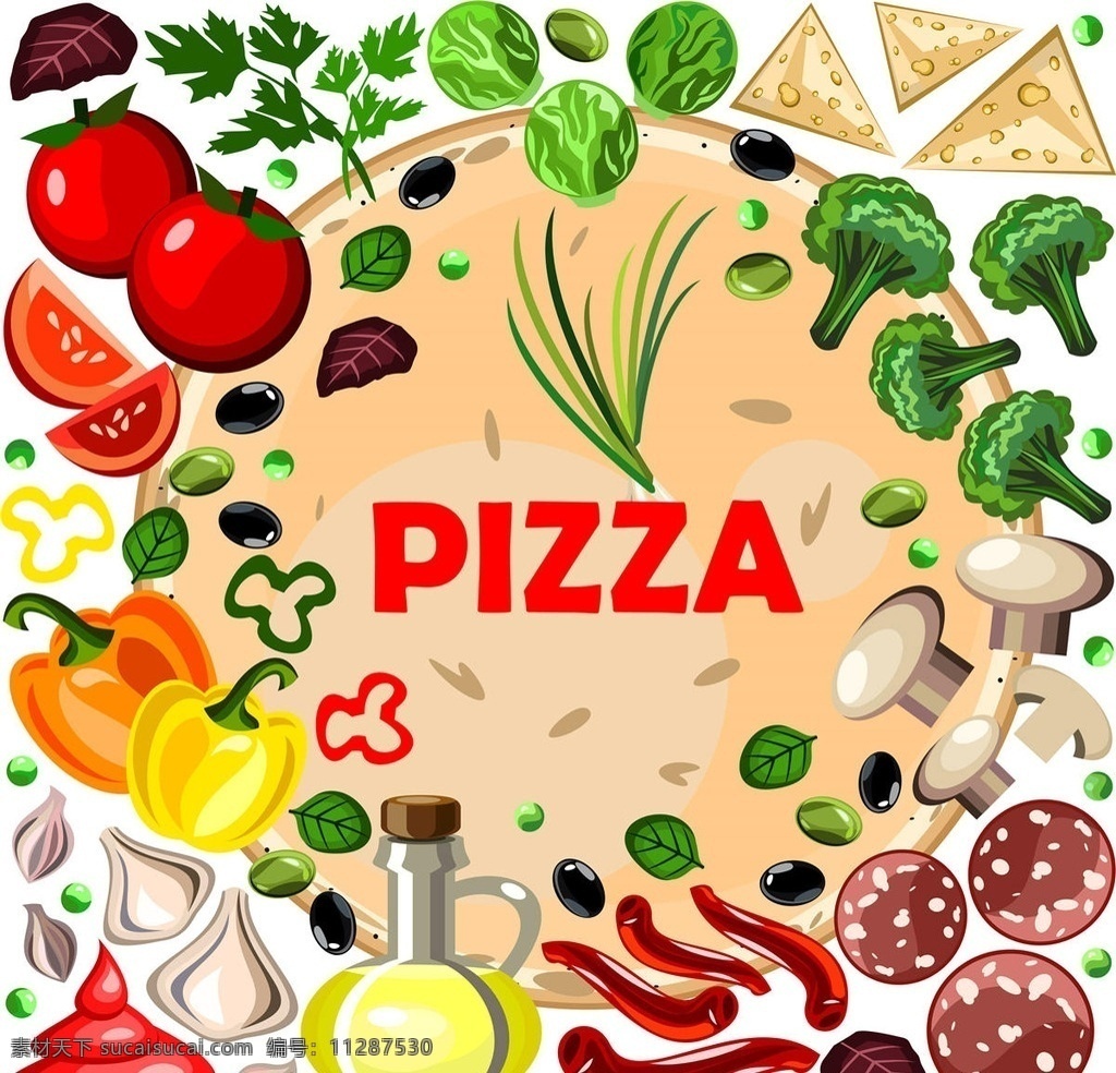 pizza 披萨 比萨 快餐 美食 食物 食品 生活百科 餐饮美食