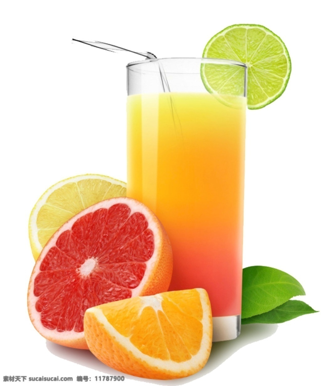 橙汁 橙子 橘子 橘子汁 金桔汁 金桔 柠檬 柠檬汁 新鲜水果 果汁 水果素材 北大青鸟 分层