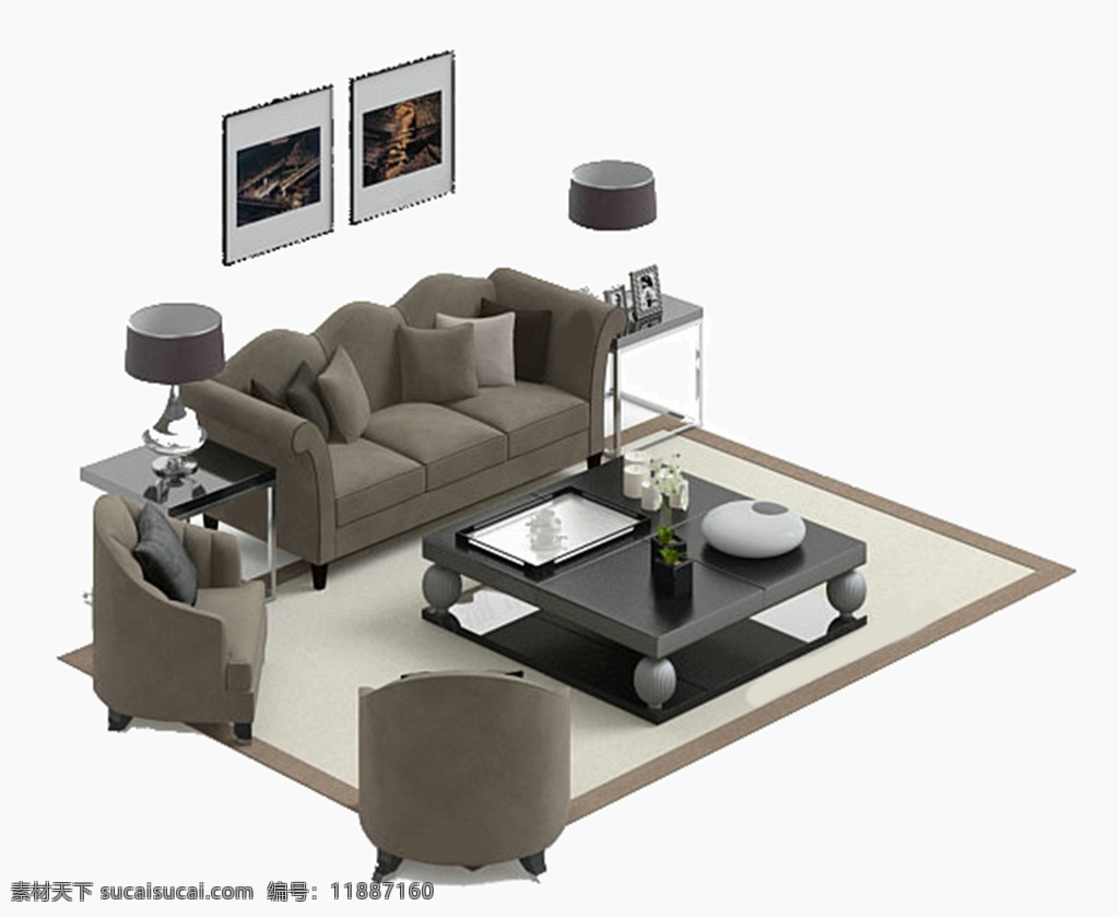3dmax 模板下载 素材图片 单体 沙发 模型 家装 现代单体沙发 装修单体沙发 白色