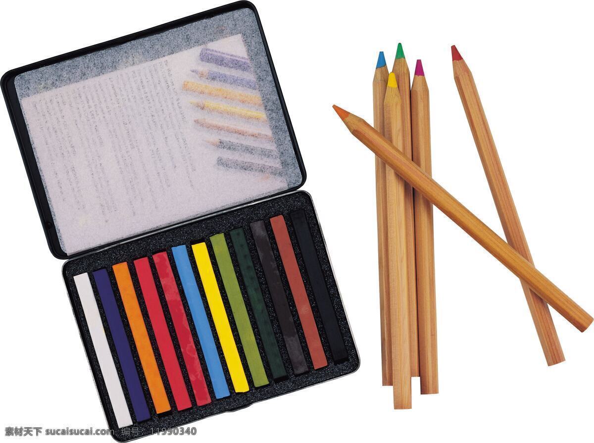 笔盒 铅笔 笔 绘画笔 彩色铅笔 文具 学习用品 办公学习 生活百科