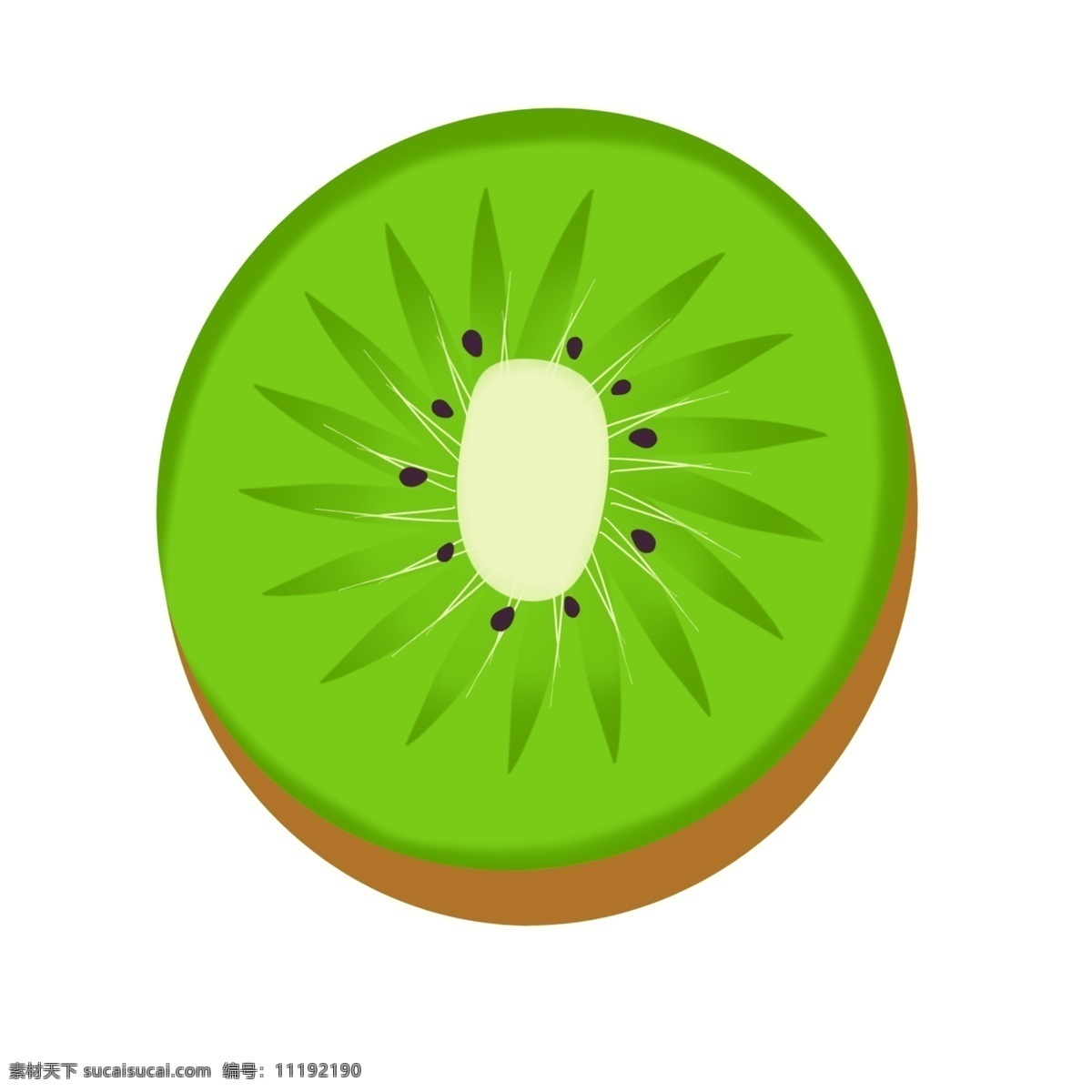 绿色 果实 猕猴桃 绿色果实 水果