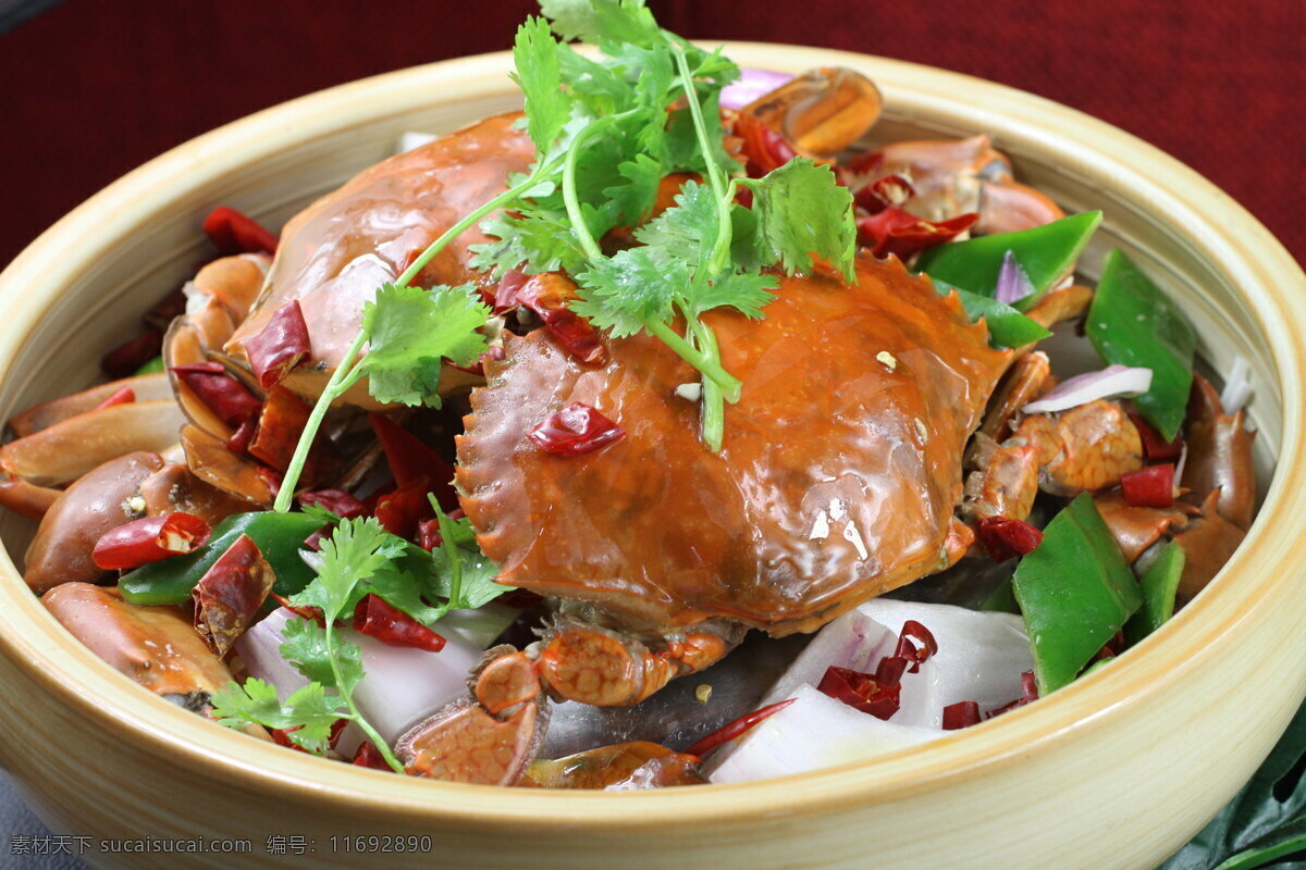 干锅香辣蟹 干锅蟹 香辣蟹 麻辣香锅蟹 美食 高清菜谱用图 餐饮美食 传统美食