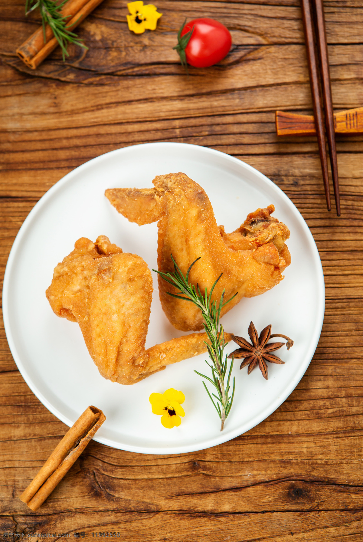 炸鸡翅 炸鸡 鸡肉 油炸 快餐 炸鸡块 脆皮 鸡翅 餐饮美食 传统美食