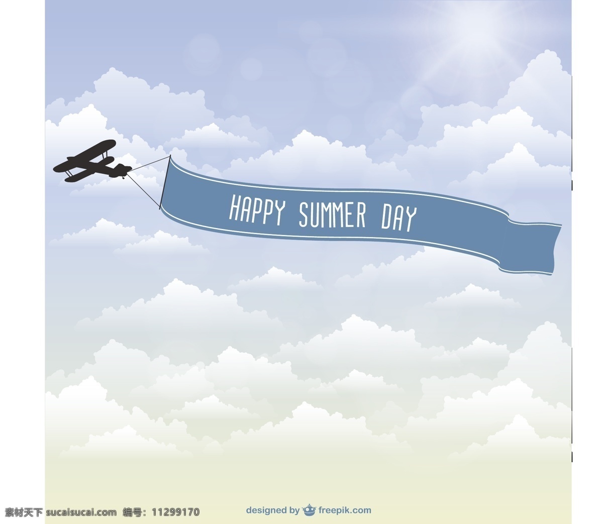 天空 中 蓝 丝带 背景 旗帜 年份 夏天 水 旅游 复古 模板 飞机 云 壁纸 图形 布局 白色