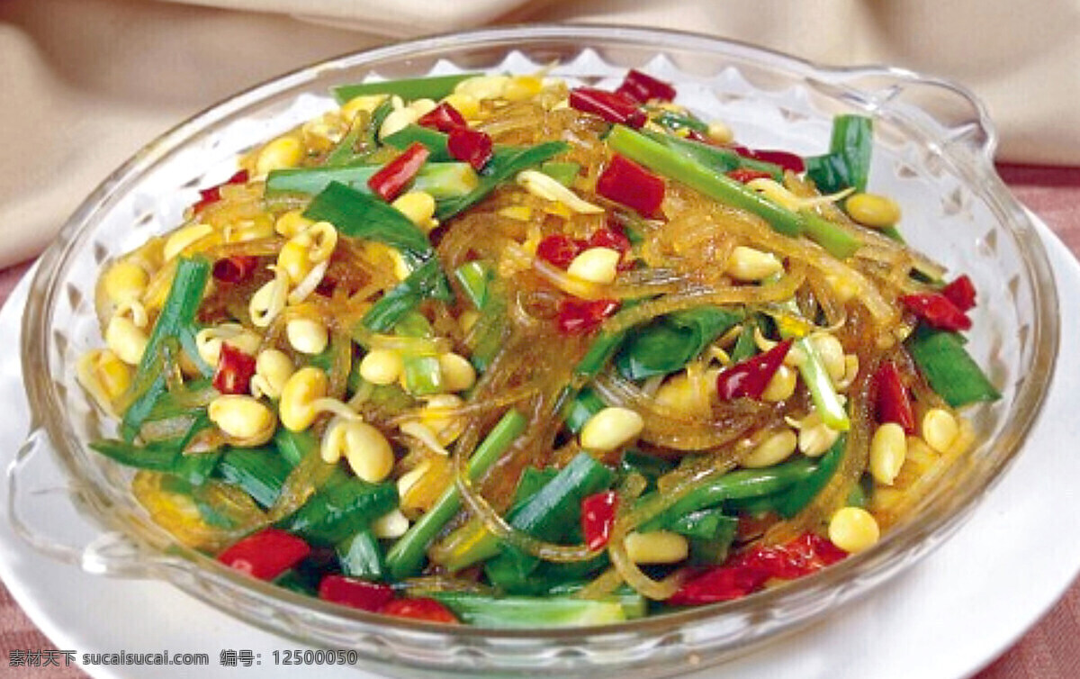 炒合菜 豆芽粉条 豆芽炒粉丝 烙馍随便炒 菜品图 餐饮美食 传统美食