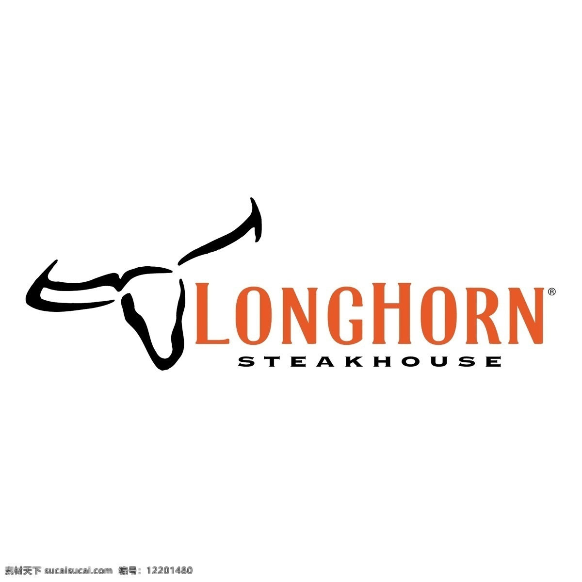 longhorn 牛排 矢量标志下载 免费矢量标识 商标 品牌标识 标识 矢量 免费 品牌 公司 白色