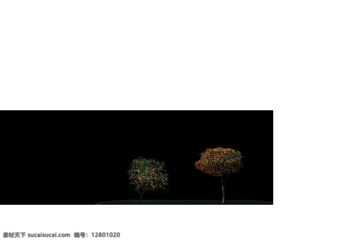 树 亮化 环境设计 景观设计 树木素材 源文件 树亮化 树景观 夜景照明 亮化树木 串灯 家居装饰素材 灯饰素材