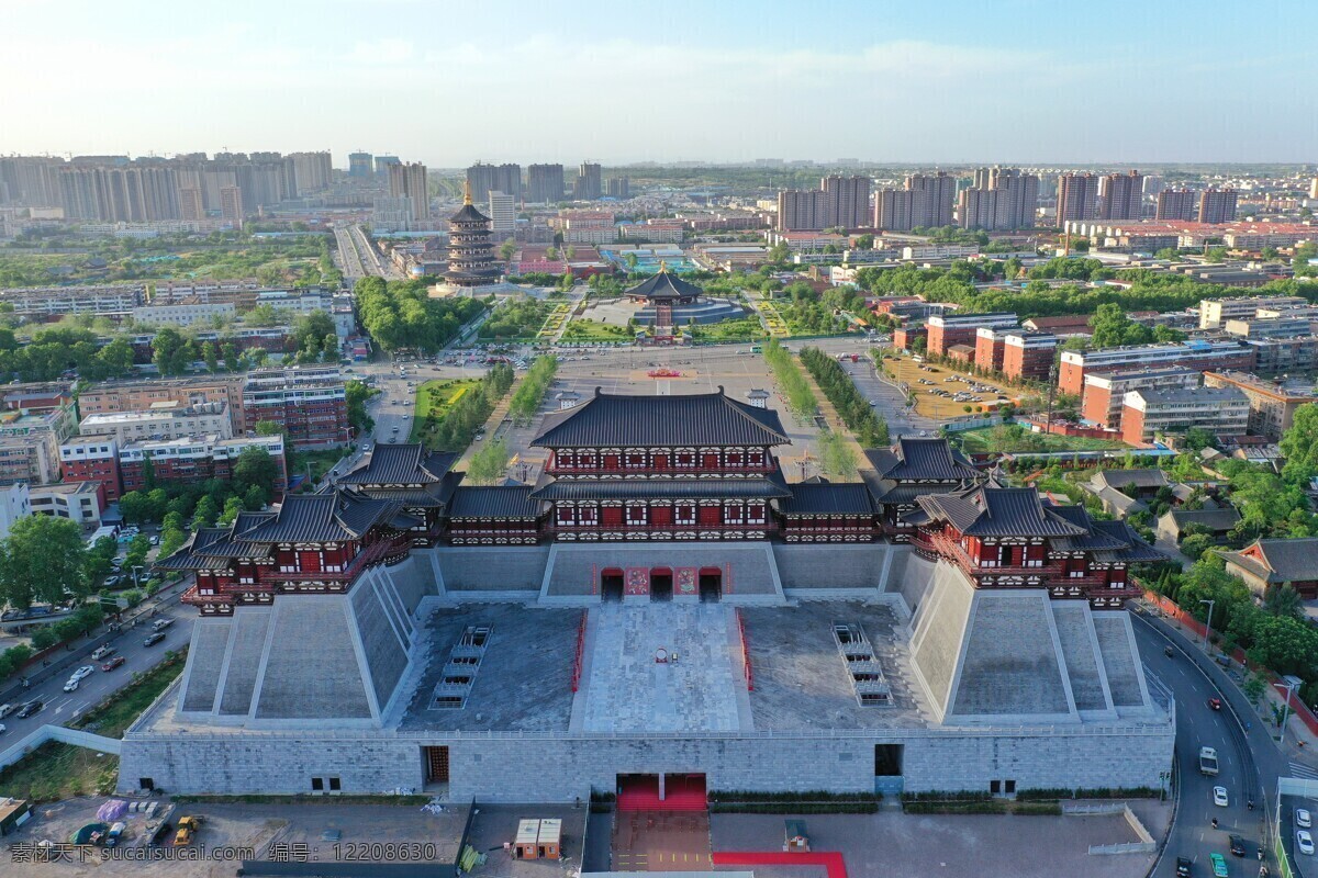 应天门鸟瞰素材图片下载-素材编号12208630-素材天下图库