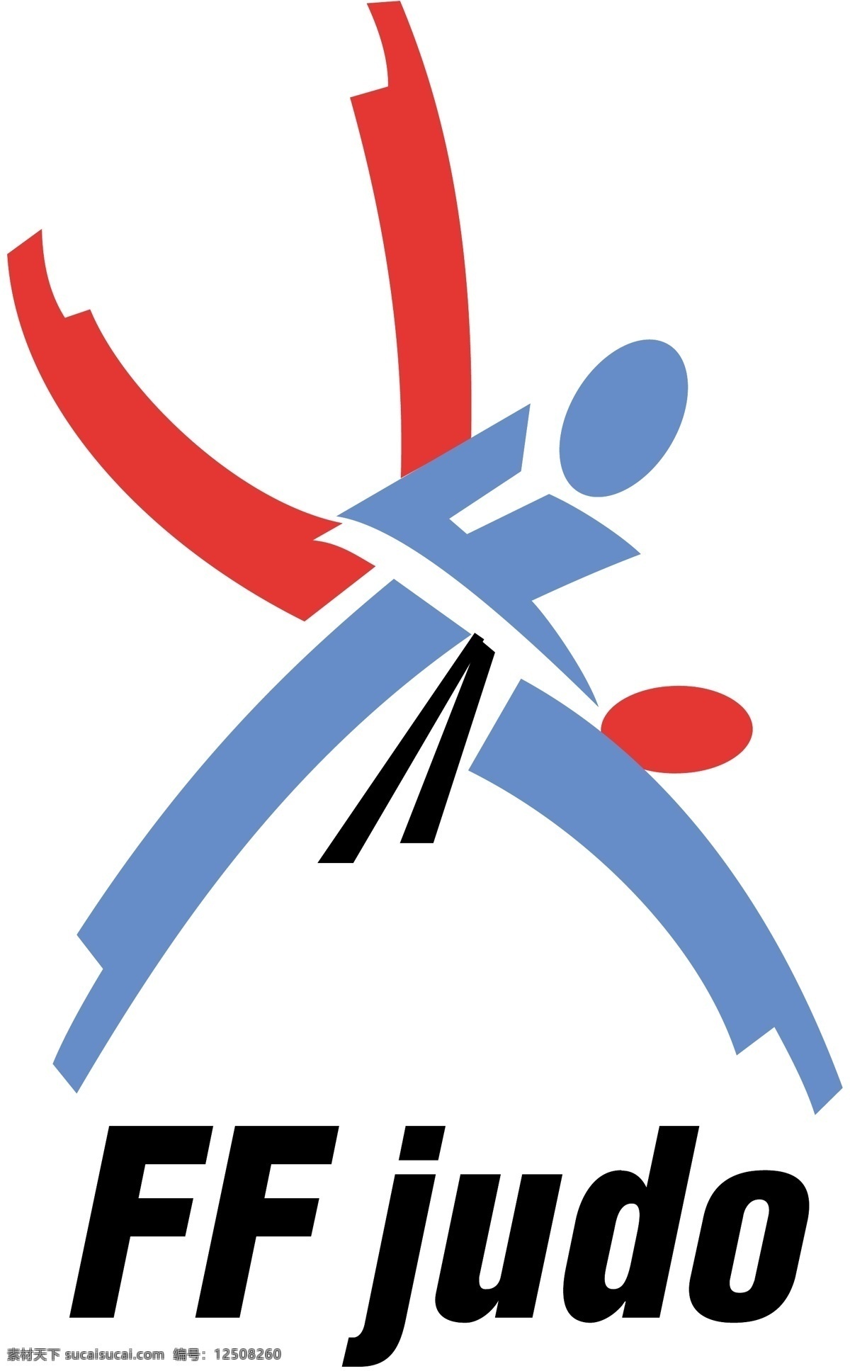 ff 柔道 协会 免费 标志 psd源文件 logo设计