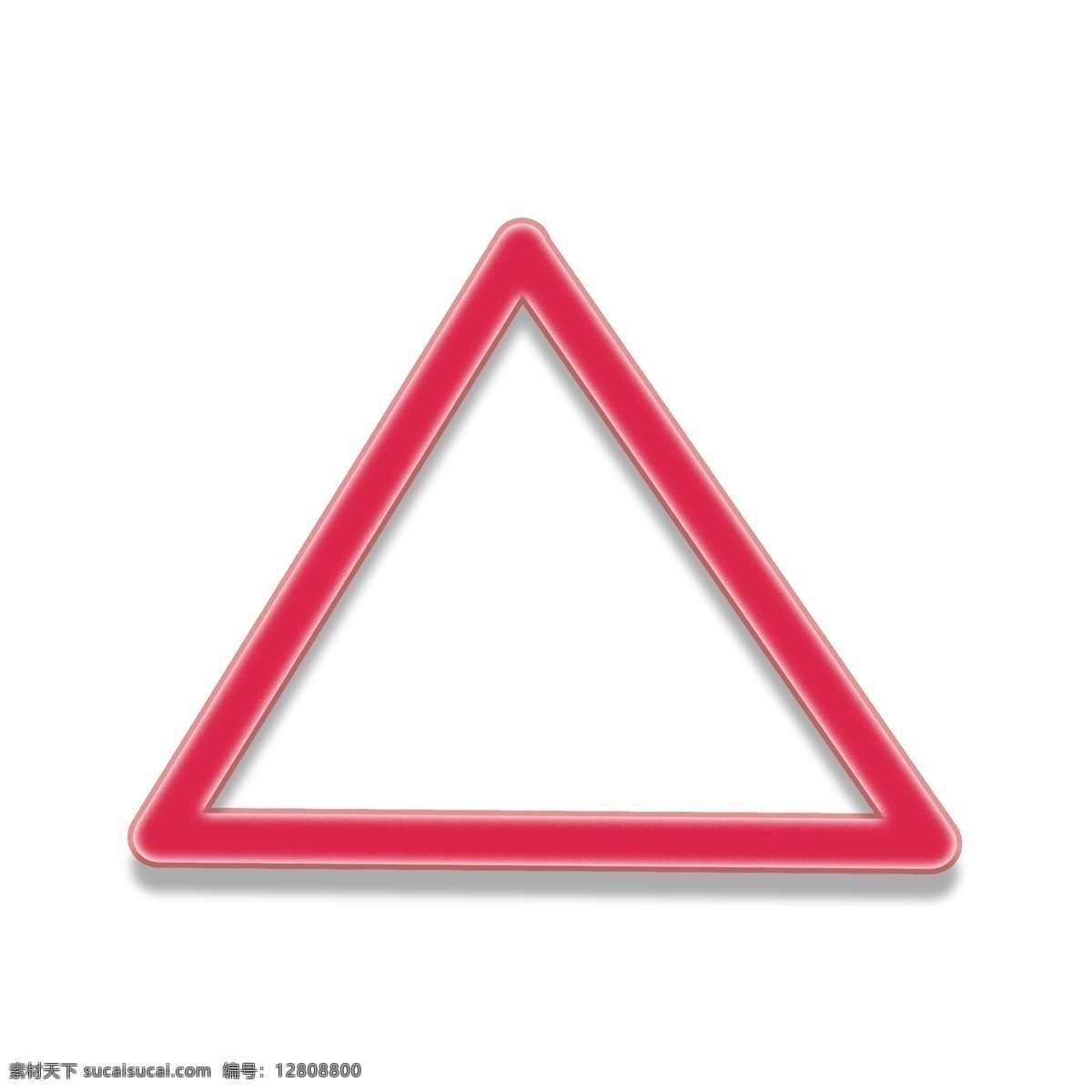 红色三角框架 红色框架 三角图案 边框纹理 组合几何 几何图形 混色背景