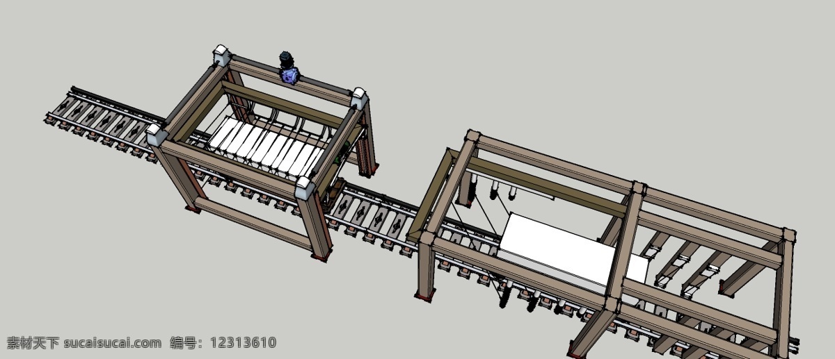 makinesi 加气 混凝土 切割机 gazbeton 加工 数控 kesme 制定 切割 3d模型素材 电器模型