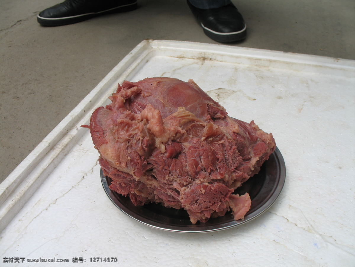 驴肉 肉 驴 盘子 摄影图 传统美食 餐饮美食