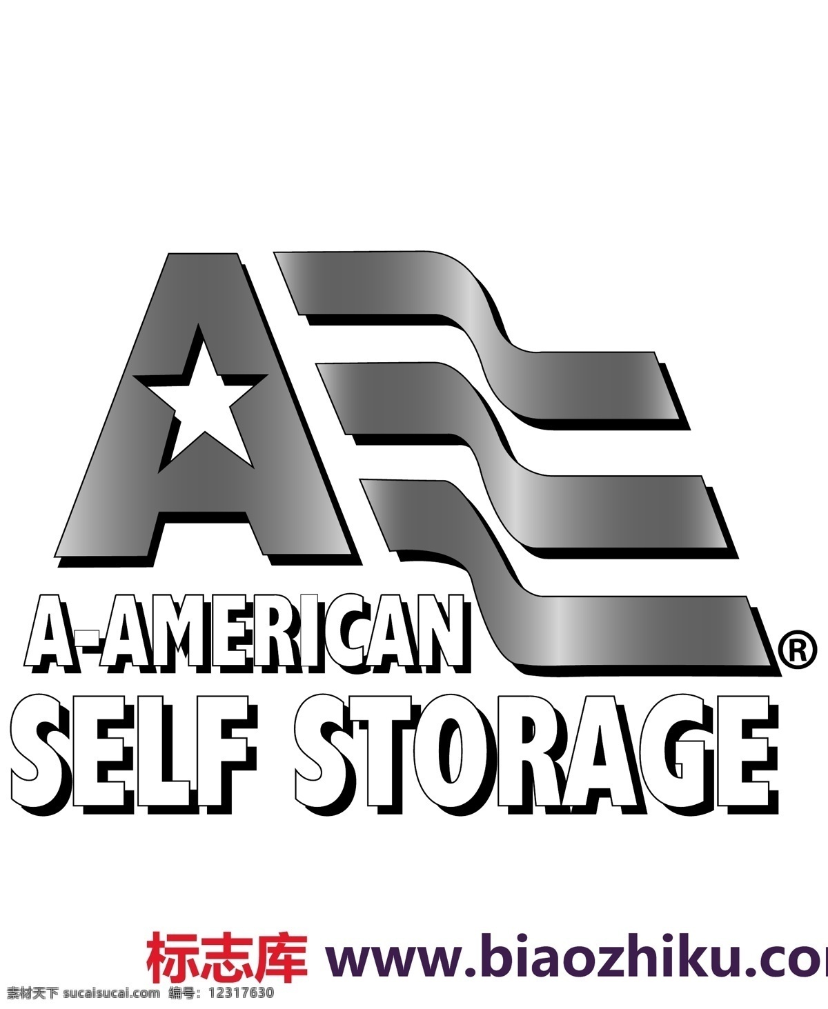 logo大全 logo 设计欣赏 商业矢量 矢量下载 aamericanselfstorage 服务 行业 标志 标志设计 欣赏 网页矢量 矢量图 其他矢量图