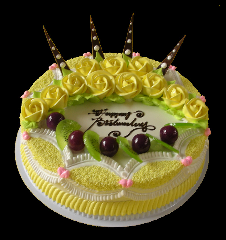 黄色 玫瑰 花朵 车 厘 子 蛋糕 图案 png蛋糕 蛋糕图案 蛋糕图案设计 黄色蛋糕 巧克力蛋糕 生日蛋糕