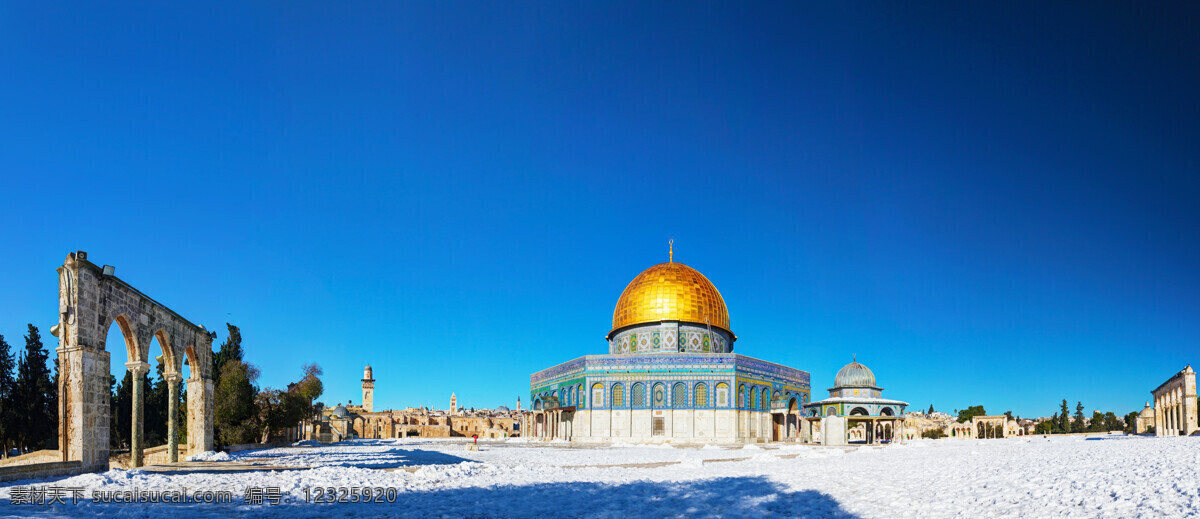 清真寺摄影 清真寺 巴勒斯坦风景 以色列风景 城市风景 建筑风景 美丽风景 旅游景点 城市风光 建筑设计 环境家居 蓝色