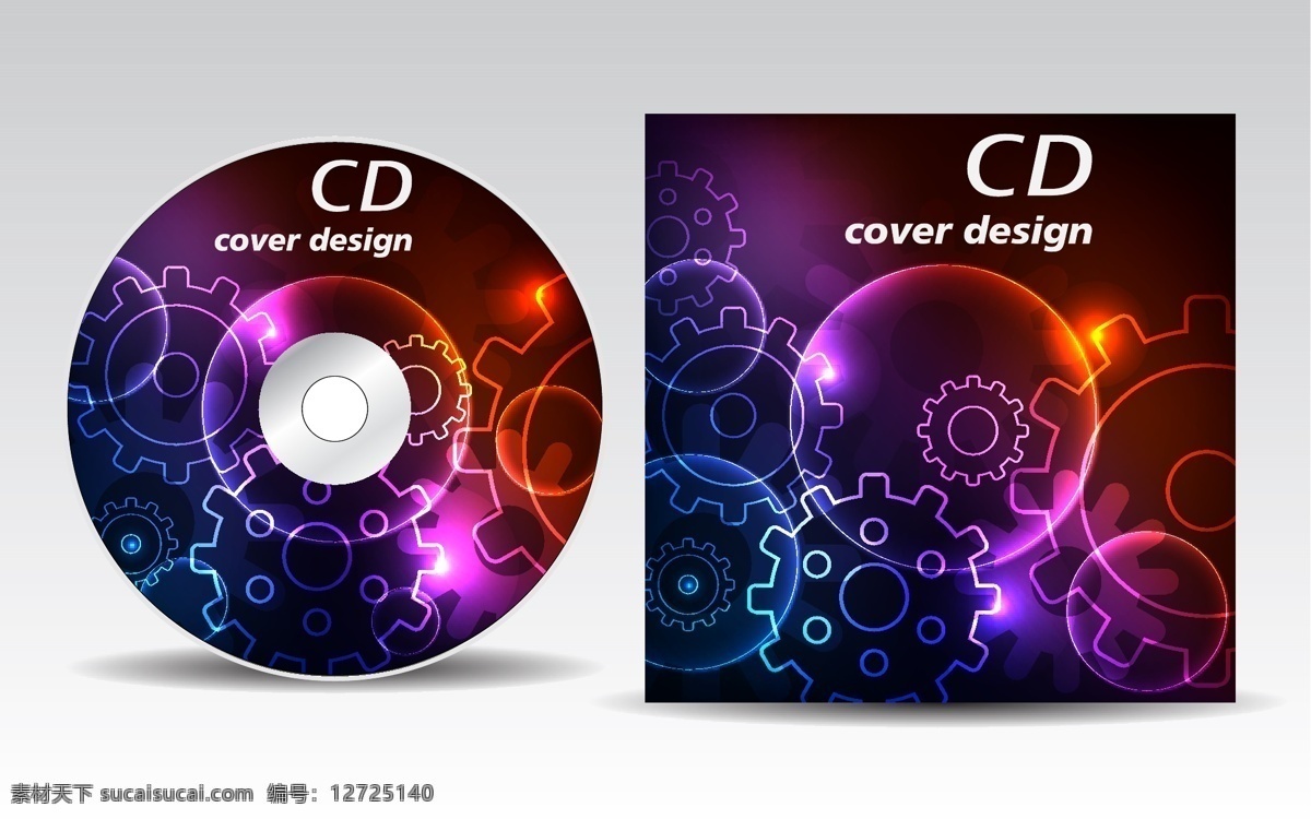 光盘 矢量图 绚丽 cd 模板 绚丽cd模板 cd光盘 光影背景 vi设计模板 封面设计 格式 文件 vi设计 矢量素材 白色