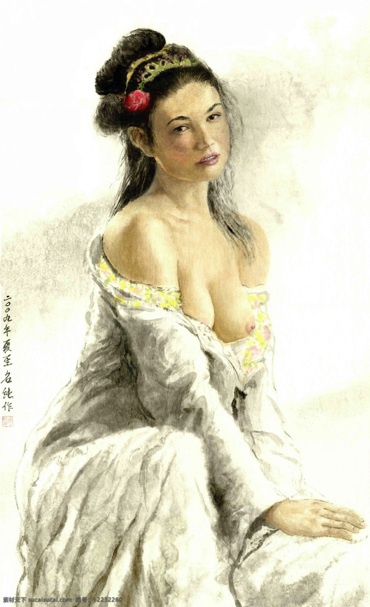 风韵 美术 水彩画 人物画 女人 女子 姑娘 靓女 表情 动作 姿势 服装 水彩画艺术 作品集 绘画书法 文化艺术