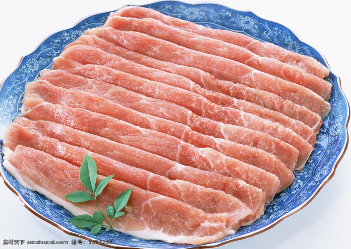 生鲜猪肉 肉 前腿肉 猪肉高清图片 肉类 生鲜 餐饮美食 食物原料