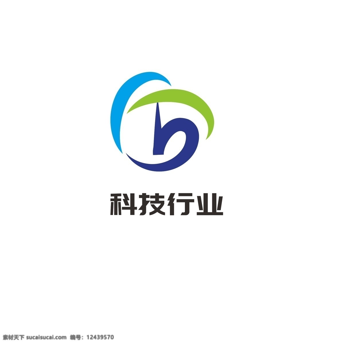 科技 行业 logo 炫彩 简约 宇宙 信息 字母b 发展 射线 发达