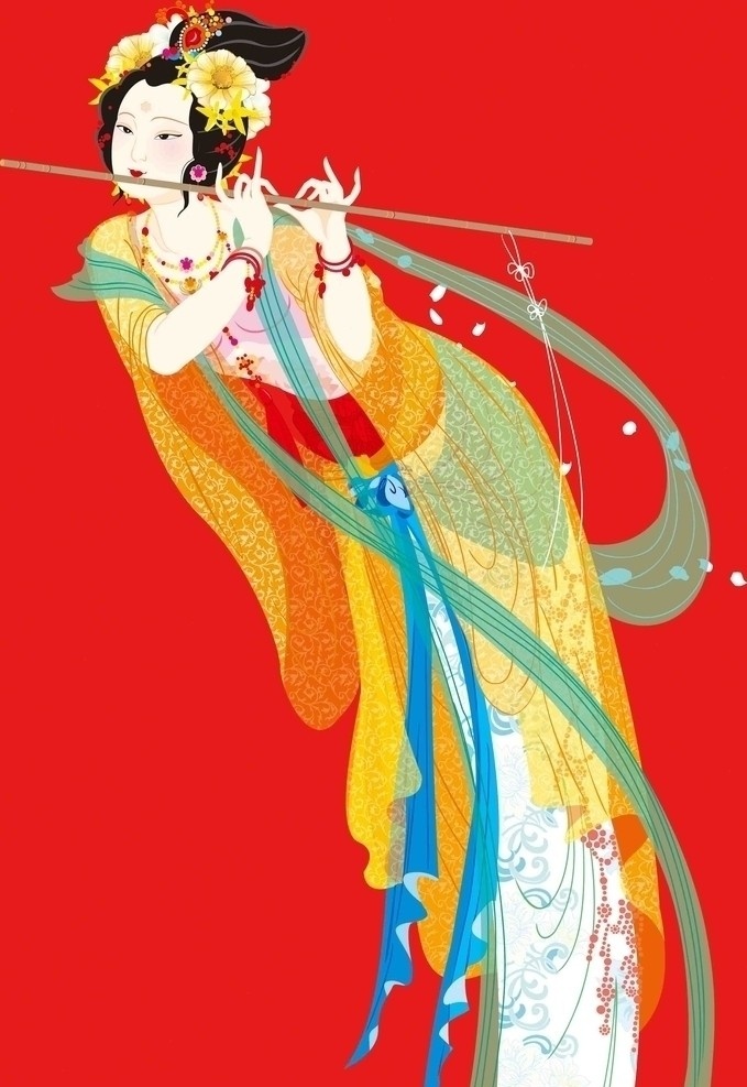 嫦娥仙子 玉兔 飞天 仙女 神话美女 节日素材 嫦娥拜月 古代人物 古典人物 人物素材 人物图片 分层 古代神话 中秋节 人物 源文件