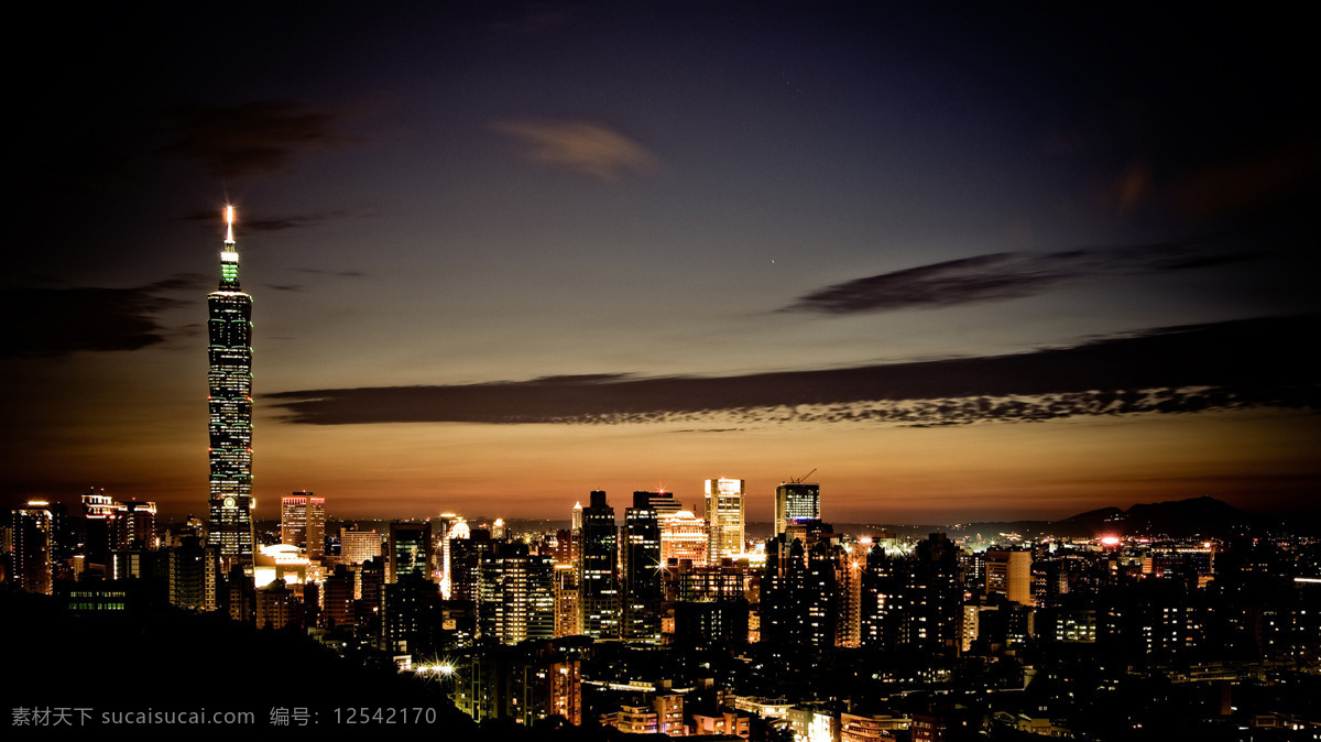 唯美 城市 夜景 背景图片