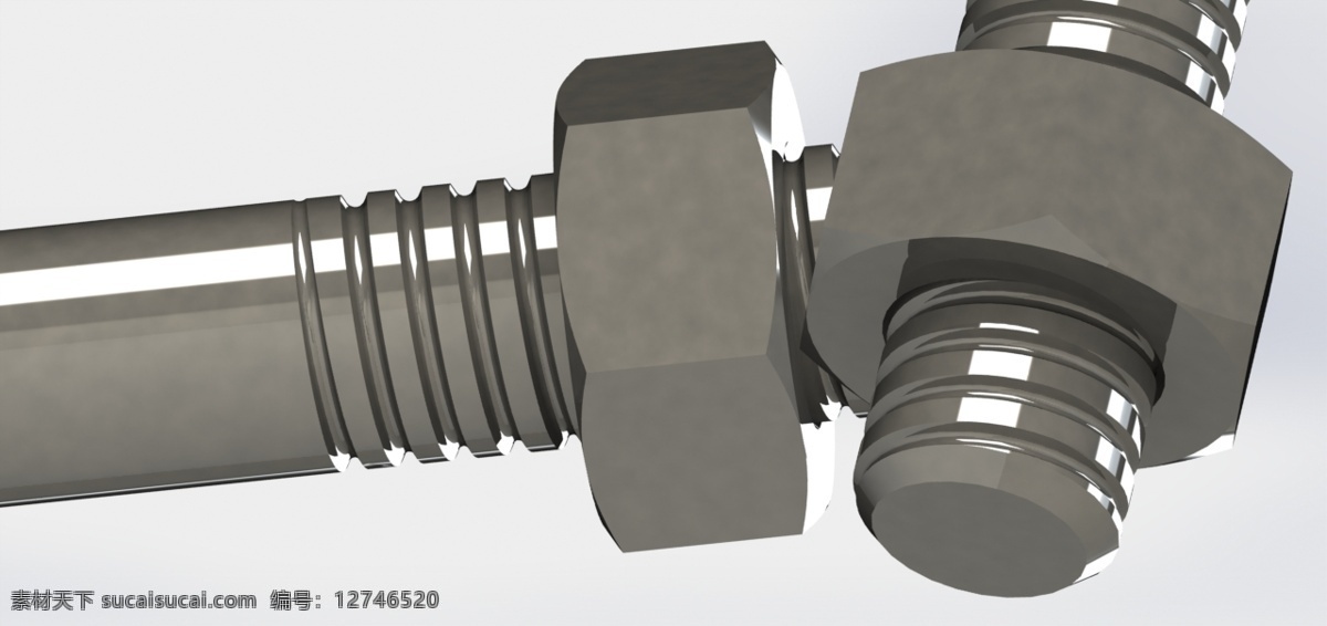 史诗 教程 螺栓 螺母 3d模型素材 其他3d模型