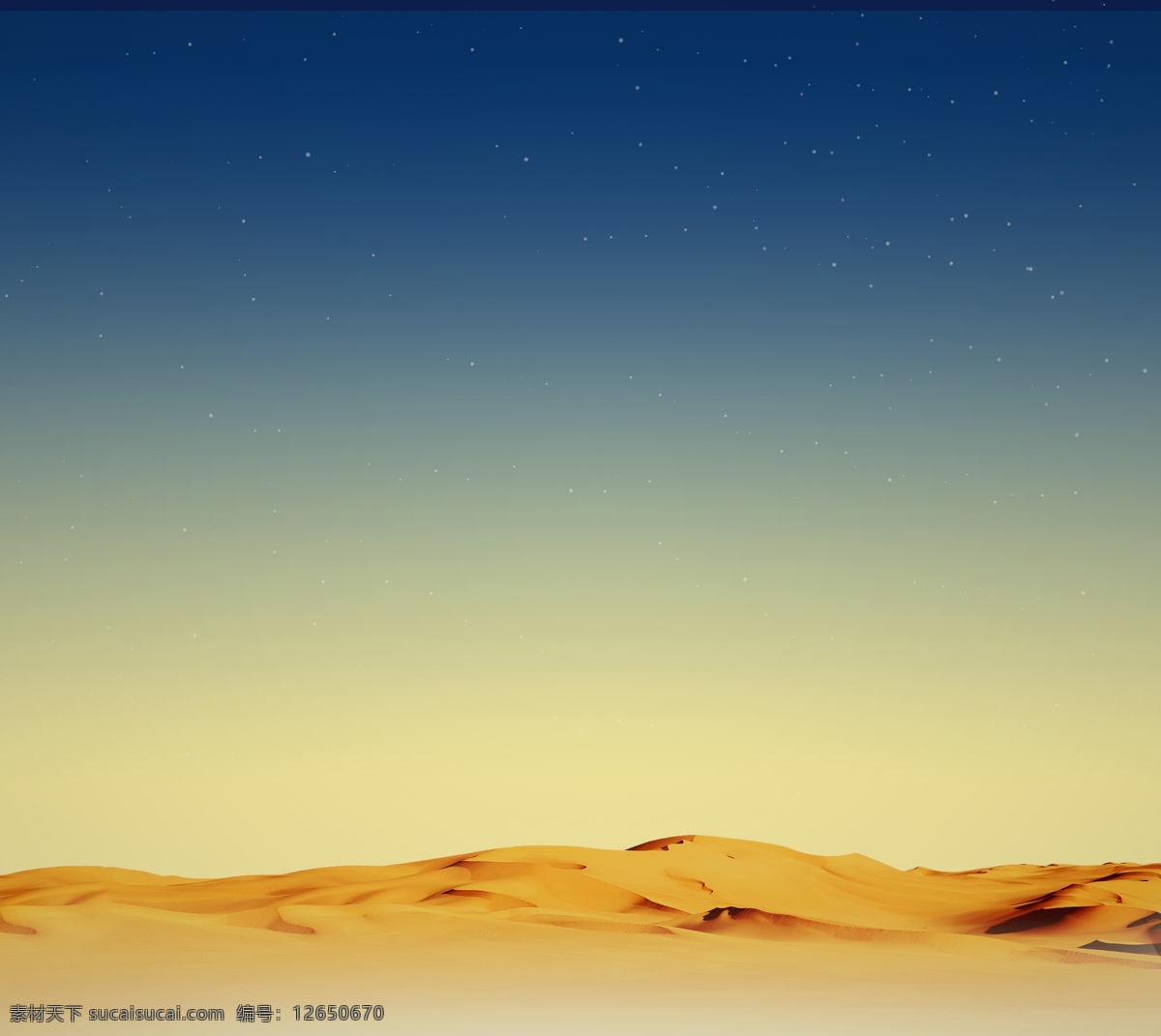 夜晚 星空 沙漠 背景 背景图片