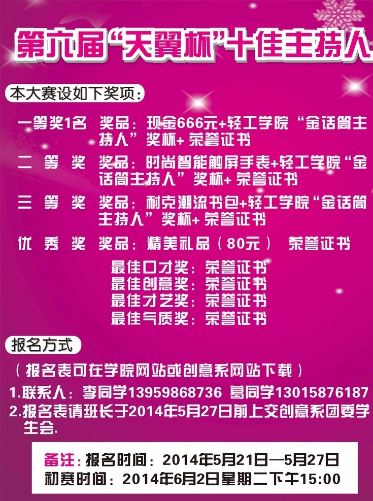 奖品表单 活动奖励表 奖品海报 主持人奖品表 奖品表 奖项表