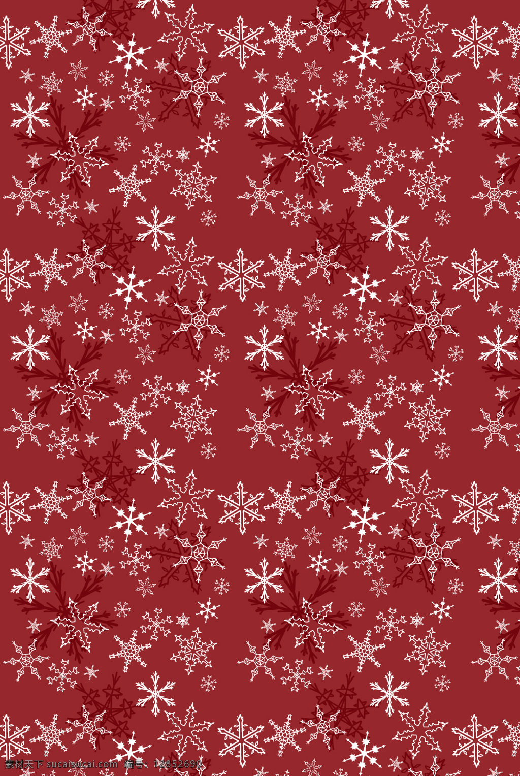 圣诞节 雪花 背景图 红色 白色 卡哇伊 礼物 喜庆 红 白 底纹边框 背景底纹