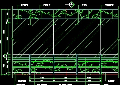 服务台 装修施工 图纸 cad 详图 整体 案例 建筑图纸