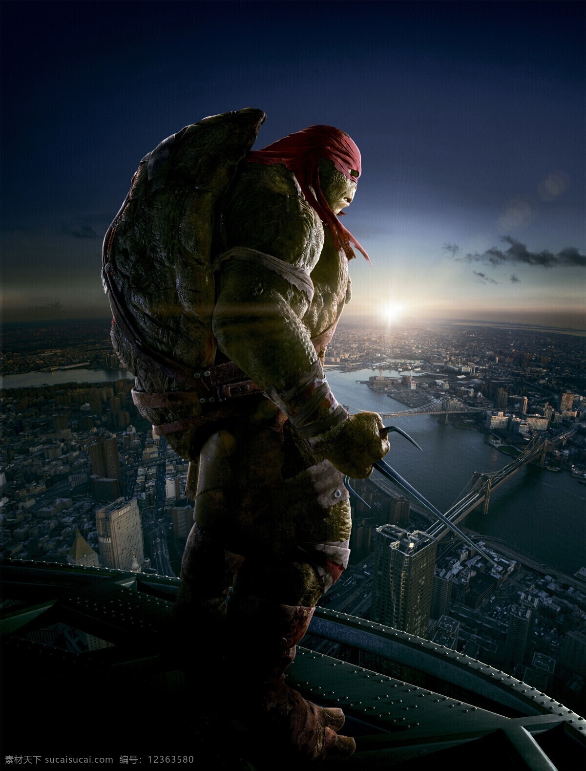 忍者神龟 变种时代 角色版 动画电影 电影 电影海报 海报 电影海报辑