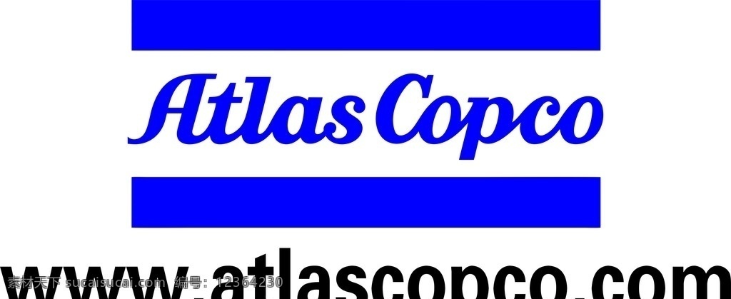 atlascopco 标志 公司 企业 网址 阿特拉斯 科普柯 集团 logo设计