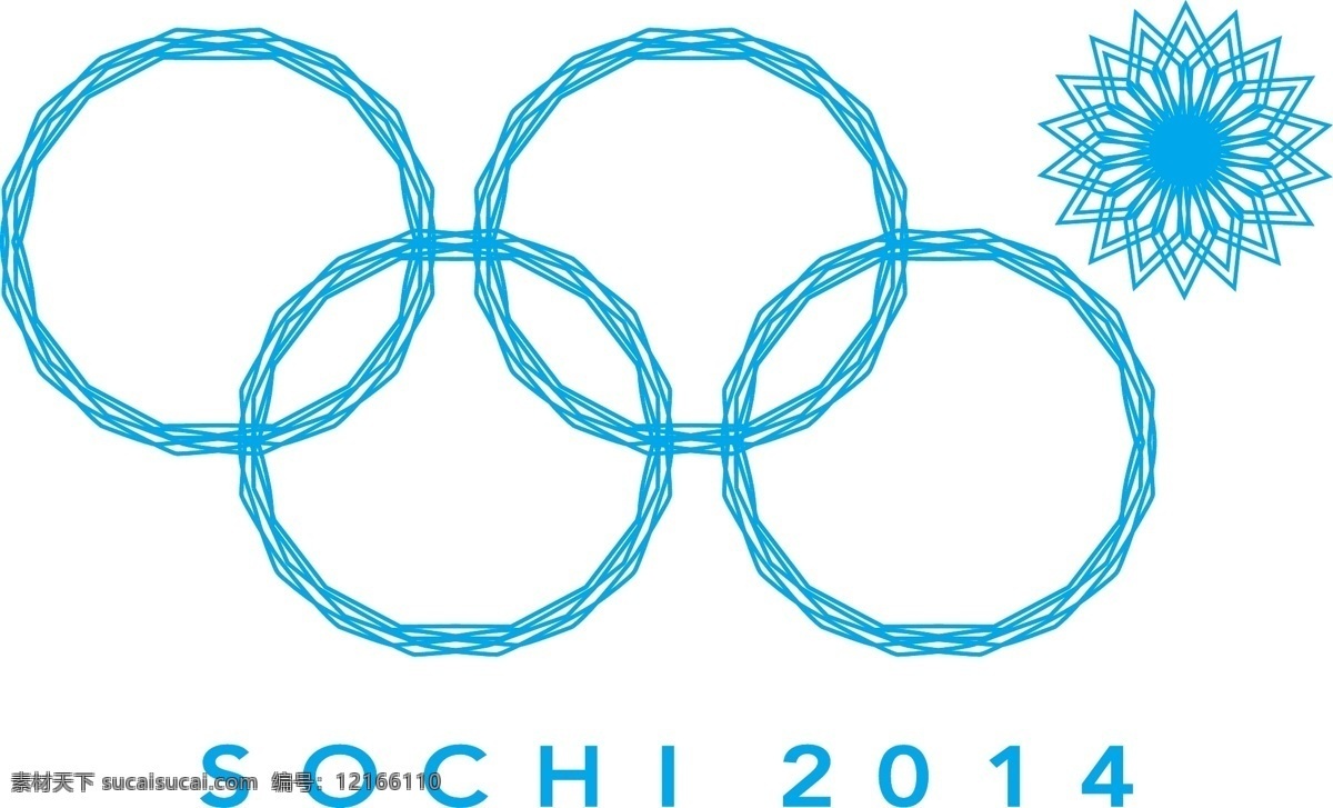 索契 冬奥会 奥运会 服装设计 会标 索契冬奥会 五环奥运五环 未展开的圈圈 矢量 适用 服装 印花 服装设计图