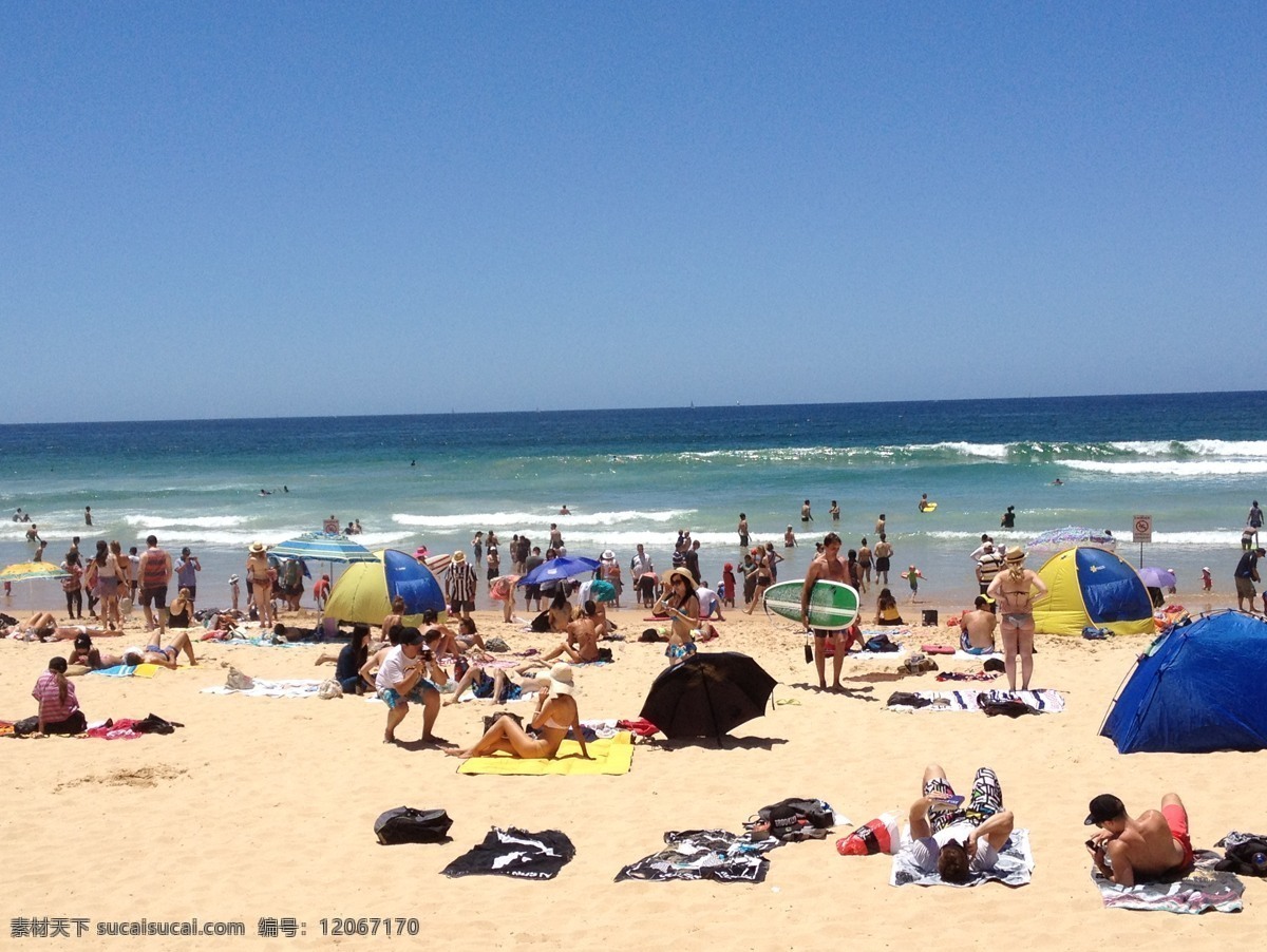 碧海 海边 海边建筑 海浪 海水 海滩 蓝天 旅游摄影 酷热 悉尼 manly 酷暑 酷夏 夏日炎炎 金色沙滩 泳爱好者 日光浴 人文景观 psd源文件