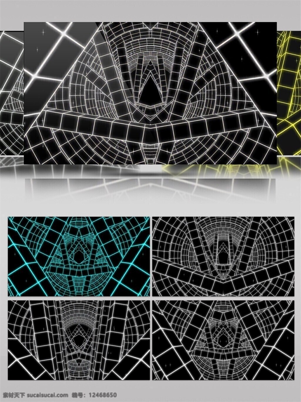 光 蜘蛛网 动态 视频 3d视频素材 白色光线 高清视频素材 光纤密集 特效视频素材
